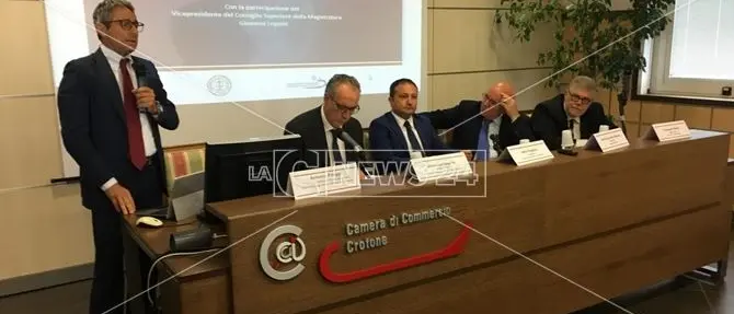 Tecnologia e giustizia: se n'è discusso alla Camera di Commercio di Crotone -VIDEO