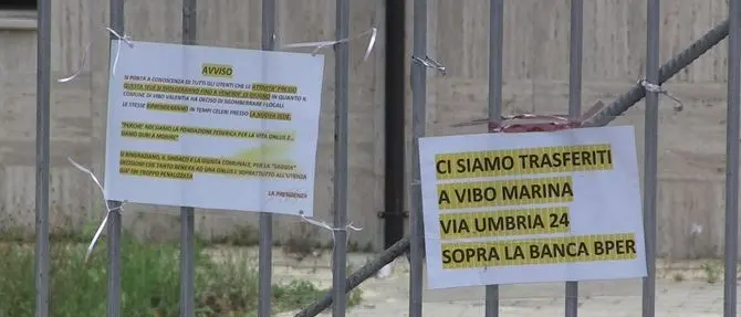 Il giorno dello sfratto per la Fondazione Federica - VIDEO