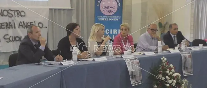 Crotone, Libere Donne chiede la certezza dell'espiazione della pena - VIDEO