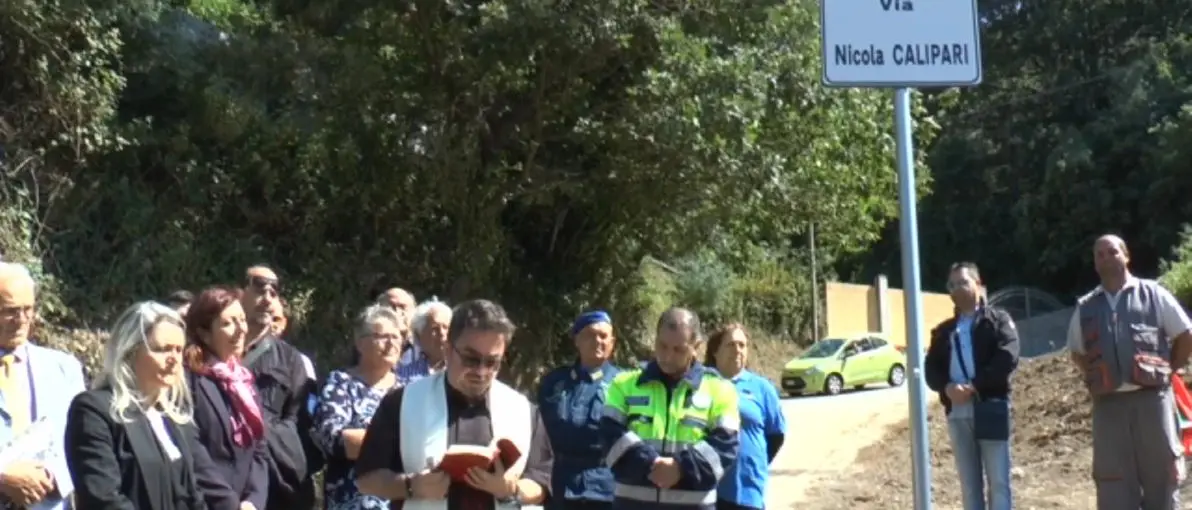 Via Nicola Calipari a Pentone
