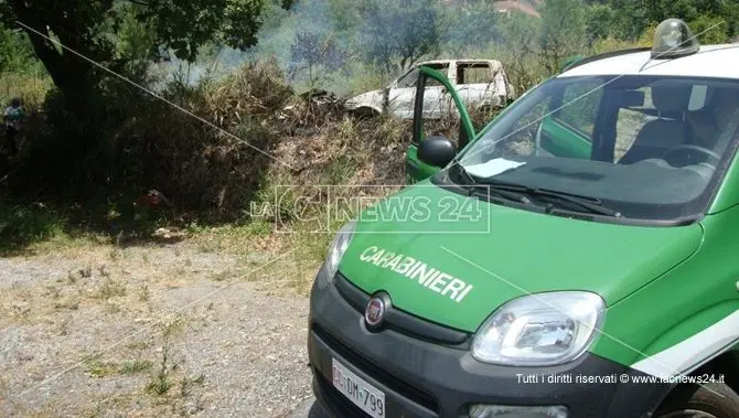 Brucia sterpaglie e provoca un incendio, denunciato