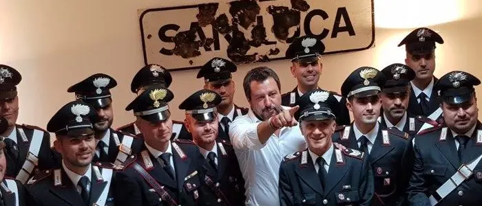 Il Ferragosto di Salvini in Calabria. «Vogliamo far scomparire tutte le mafie»