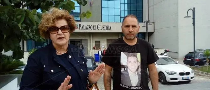 «Giustizia per Filippo Ceravolo». Il disperato appello dei genitori a Gratteri -VIDEO