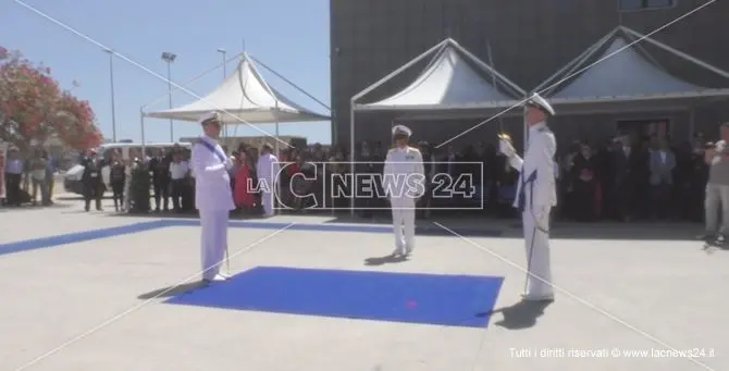 Si insedia il nuovo comandante della Capitaneria di Porto di Crotone -VIDEO