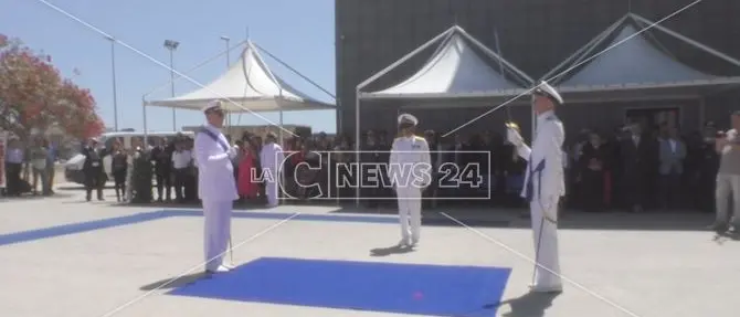 Si insedia il nuovo comandante della Capitaneria di Porto di Crotone -VIDEO
