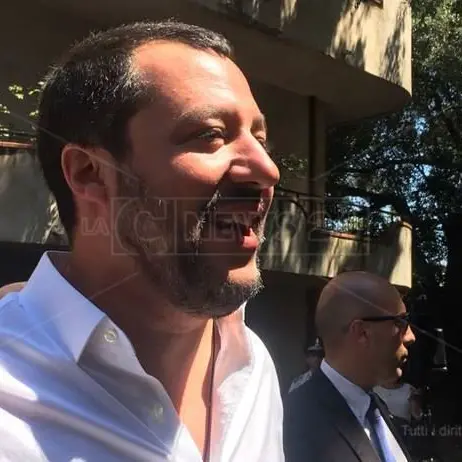 Salvini in Calabria: «La ‘ndrangheta è un cancro. Gli porteremo via anche le mutande»