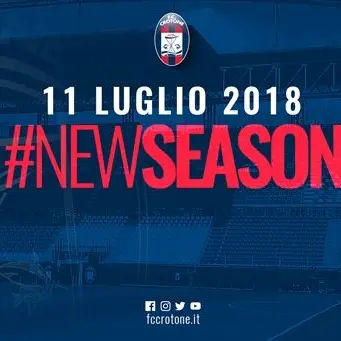 Fc Crotone, al via domani la preparazione della nuova stagione