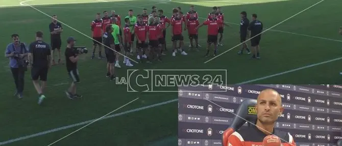 Il Crotone si ritrova unito e compatto alla corte di mister Stroppa