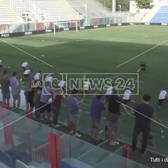 Calcio, al via il ritiro pre campionato del Crotone