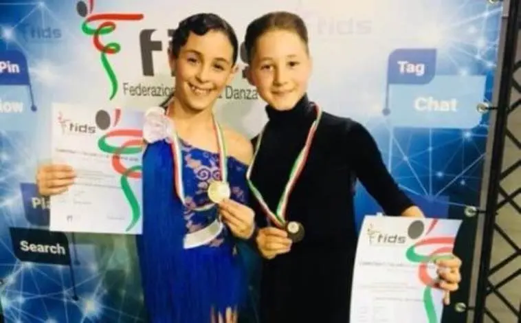 DANZA SPORTIVA | Due vibonesi campioni d’Italia: la storia dei baby talenti Antonio e Ilaria