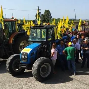 Statale 106, Coldiretti con i trattori protesta contro gli sprechi