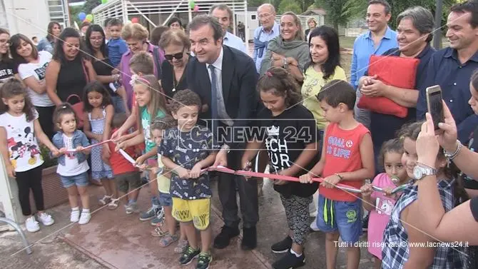 Cosenza, Città dei ragazzi: inaugurato il Parco gonfiabili -VIDEO