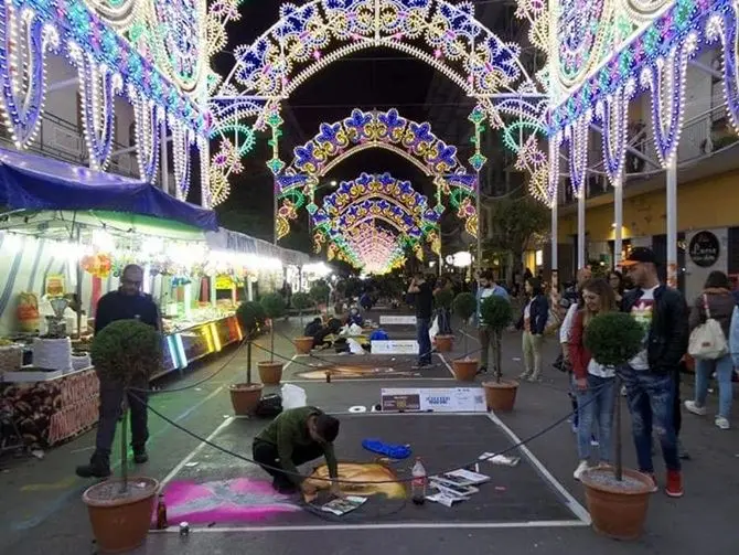 Concorso internazionale dei madonnari, tradizione e street art in Calabria