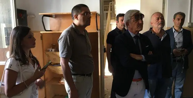 Catanzaro, sopralluogo all'ex Maddalena