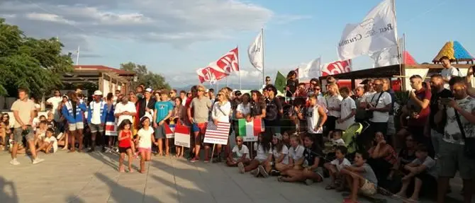 Gizzeria, inaugurati i campionati mondiali di Kitesurf
