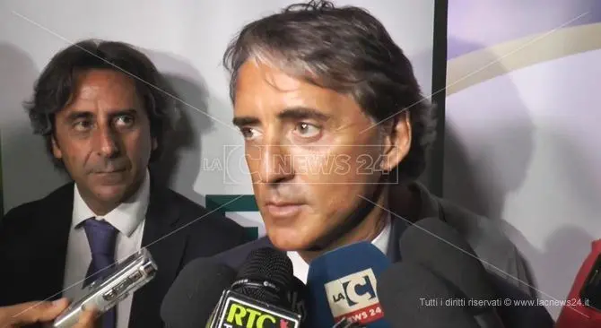 Calcio, Mancini a Catanzaro per il Premio Ceravolo