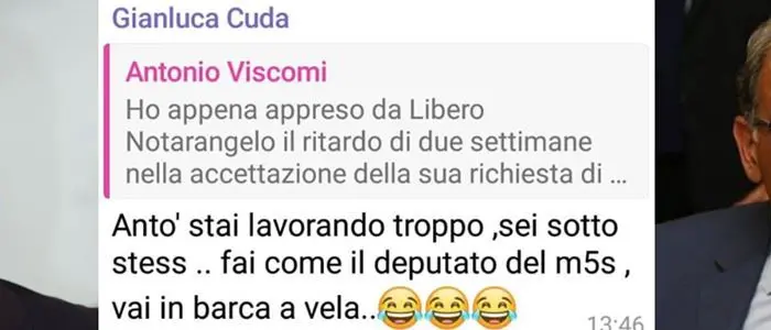 Pd Catanzaro, la lite è imbarazzante. Cuda a Viscomi: «Antò, vatti a fare una regata»