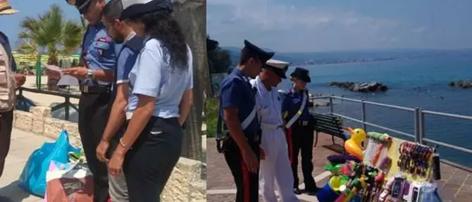 Lotta alla contraffazione e all’abusivismo, sanzioni e denunce nel Vibonese