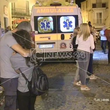 Il dolore dei familiari delle vittime della strage del Raganello