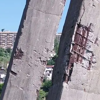 Psicosi da crollo, il video shock girato col drone sul degrado del ponte Morandi di Catanzaro