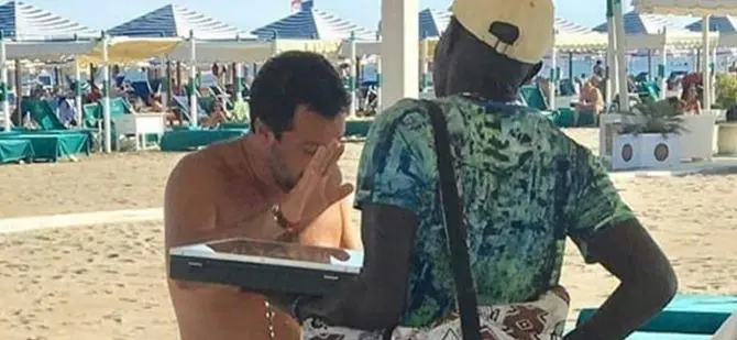 Spiagge sicure: Salvini ha vinto la guerra ai “vu cumprà”