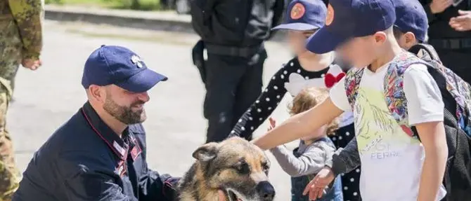 Morto Acrab, il pastore tedesco dell’Arma: «Non era solo un cane, era un collega da rispettare»