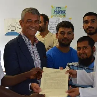 La comunità musulmana del centro Sant'Anna di Crotone: «Grazie per l'accoglienza»