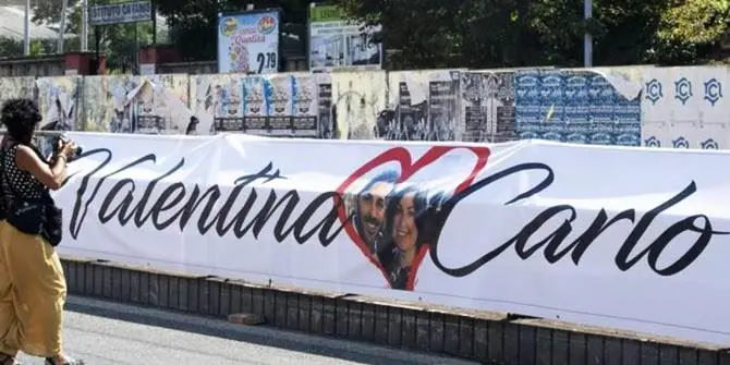 Il lungo abbraccio di Roma a Carlo e Valentina, vittime del Raganello