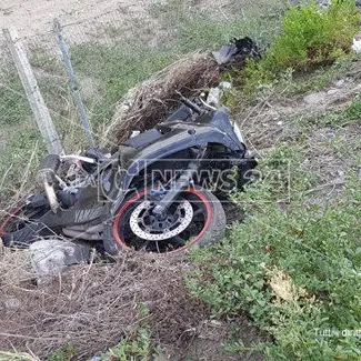 Catanzaro, scontro tra un'auto e una moto: un ferito