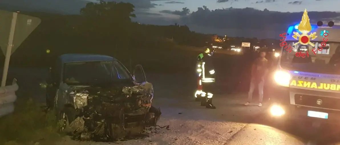 Incidente stradale nel Catanzarese, un ferito grave