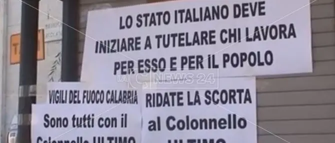 Scorta revocata a Capitano Ultimo, l'Usb scende in piazza a Catanzaro