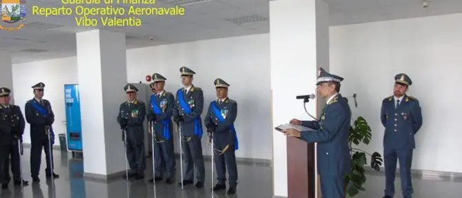 Cambio al vertice del Reparto aeronavale Gdf di Vibo, Alberto Catone nuovo comandante