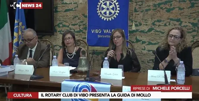 Vibo, il Rotary Club promuove la cultura attraverso la guida archeologica di Mollo