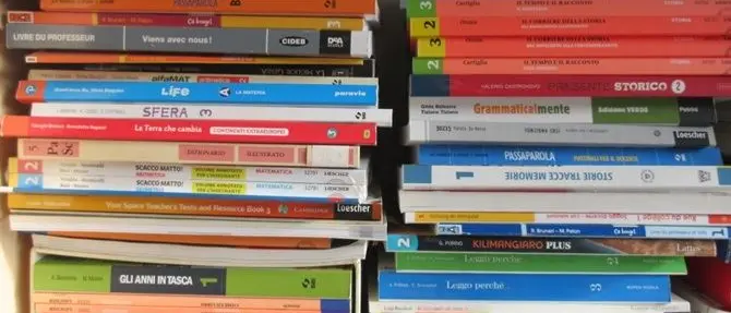 Libri di testo gratis per gli studenti delle scuole medie di Miglierina