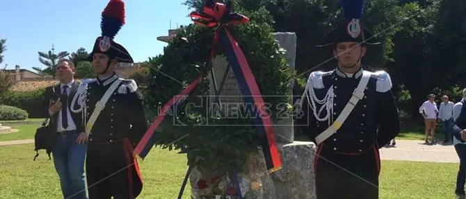 Fu ucciso 25 anni fa, Bovalino ricorda il sacrificio del brigadiere Marino