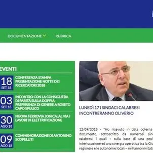 Il sito web della Regione come la bacheca di una segreteria politica