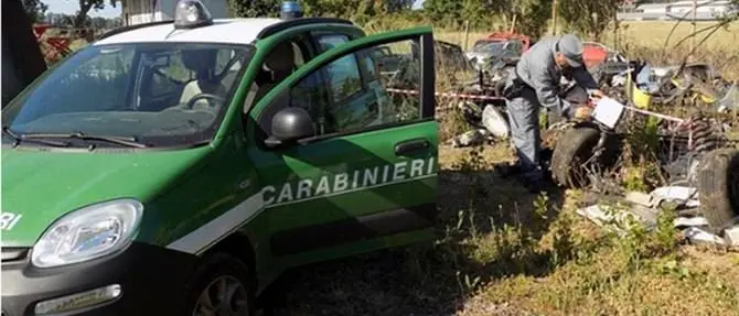 Discarica abusiva di rifiuti sequestrata nel Vibonese