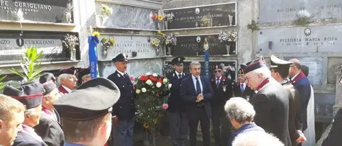 Morì nei moti di Reggio, Monterosso omaggia il brigadiere Curigliano