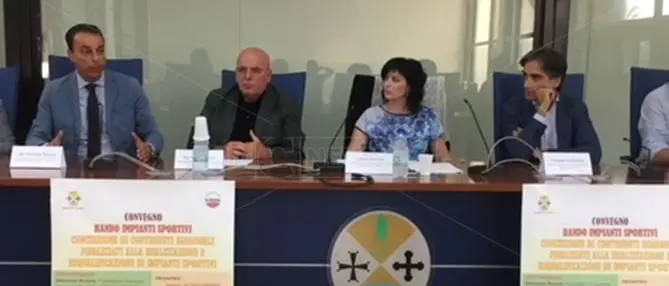 Presentati a Reggio Calabria i bandi regionali per l'edilizia sportiva