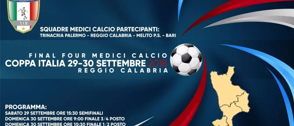 CALCIO | Scendono in campo anche i medici: a Reggio le sfide per la coppa Italia