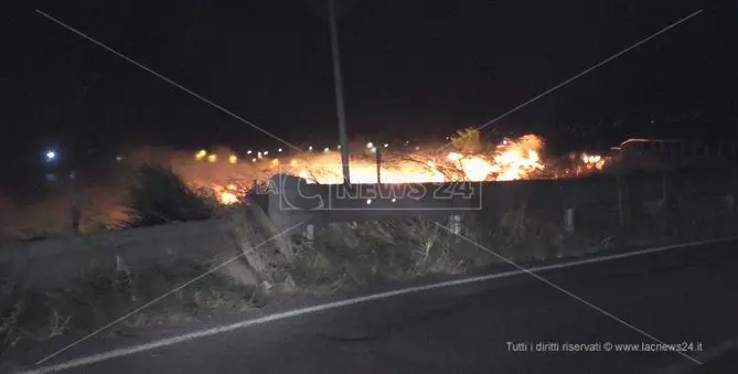 Riviera dei cedri avvolta dalle fiamme, incendio più vasto a San Nicola Arcella