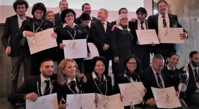 Diploma in Franciacorta a venti sommelier calabresi