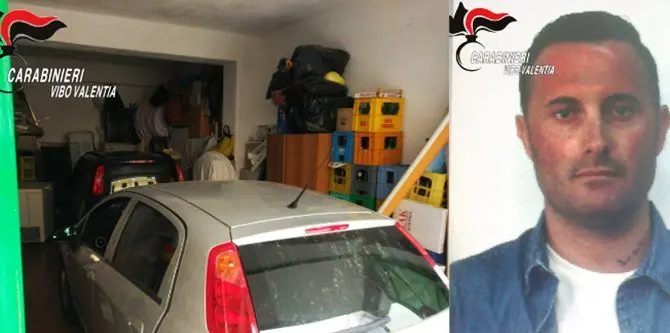 Auto a noleggio rubate trovate in un garage, un arresto a Tropea