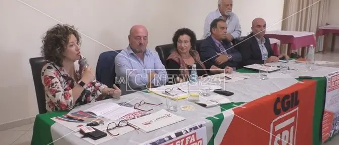 Crotone, il sindacato dei pensionati celebra il suo ultimo congresso