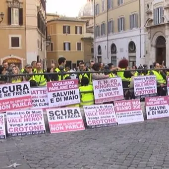 Marrelli Hospital, iniziata la manifestazione a Roma