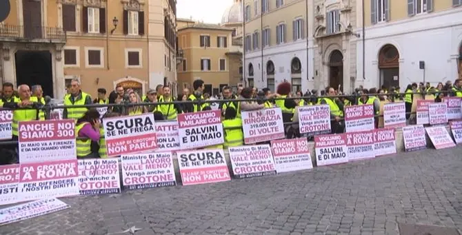 Marrelli Hospital, iniziata la manifestazione a Roma