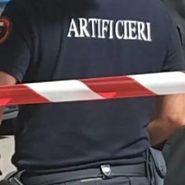 Ordigno bellico inesploso rinvenuto a Firmo, area interdetta