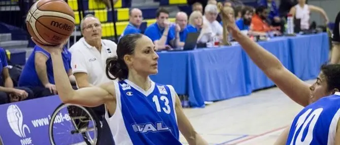 Ilaria d'Anna: campionessa di basket anche in carrozzina