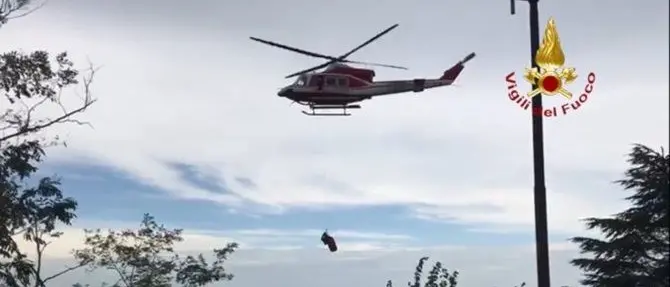 Maltempo nel Vibonese: dializzato trasferito in elicottero a Germaneto