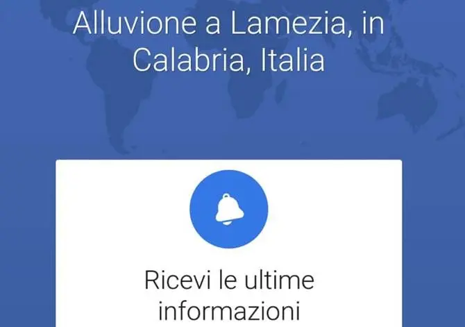 Allerta meteo | Stai bene? Facebook attiva il Safety Check